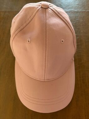 Lululemon Dusty Rose Ponytail Hat Adjustable Athletic Cap